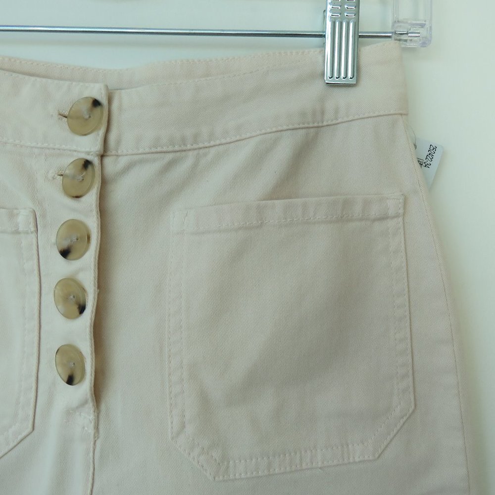 PALOMA WOOL Margherita Cream Ecru Cotton Twill Pants Size EU 34 / XS NWT - Picture 6 of 15